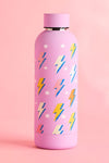 Sachet Pink Cute Graphic Stainless Steel Water Bottle