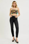 RISEN Full Size Tummy Control High Rise Adjustable Waist Skinny Jeans Plus Size