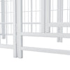 Dog Playpen Indoor 24 inch 8 Panels Metal Dog Pen Pet Dog Fence Outdoor Exercise Pen with Doors, Heavy Duty Dog Fence Puppy Pen for Large Medium Small Dogs Indoor Outdoor Foldable Pet Exercise Pen