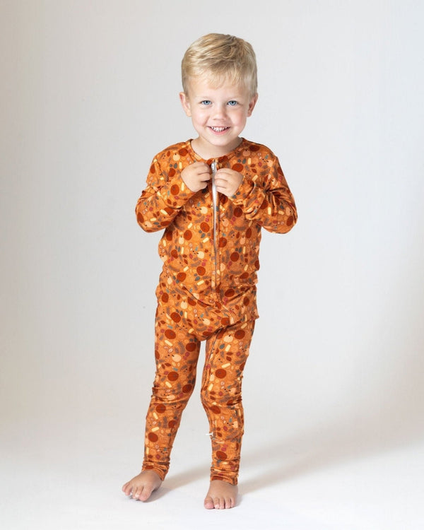 Fall Bamboo Romper