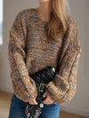 Dropped Shoulder Long Sleeve Sweater