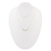 Flag It Marcasite and Silver Necklace