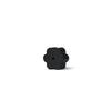 Flower Black Brass Incense Holder