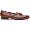 Italian Calfskin Tassel Loafer Cognac