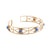 Geometric Cuff Bracelet - Lapis