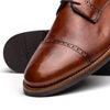 Italian Calfskin Lace Up Cognac