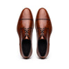 Italian Calfskin Lace Up Cognac
