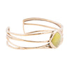 Green Jasper Cuff Bracelet