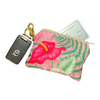 Hawaiian Soul Vintage Silk Scarf Coffee Run Keychain Bag