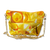 Au Fils du Temps Logo Vintage Silk Scarf Crossbody Bag