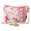 Nouveaux Amoureux de Paris Vintage Scarf Crossbody Bag