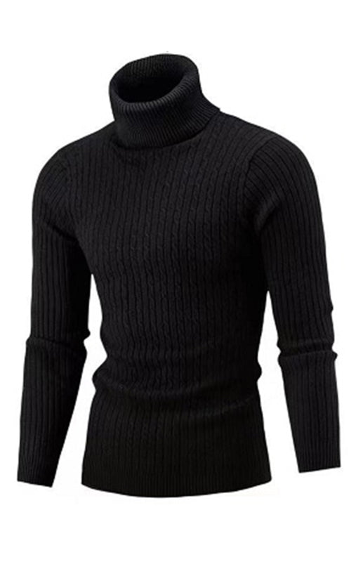 Classic Long Sleeve Turtleneck Sweater