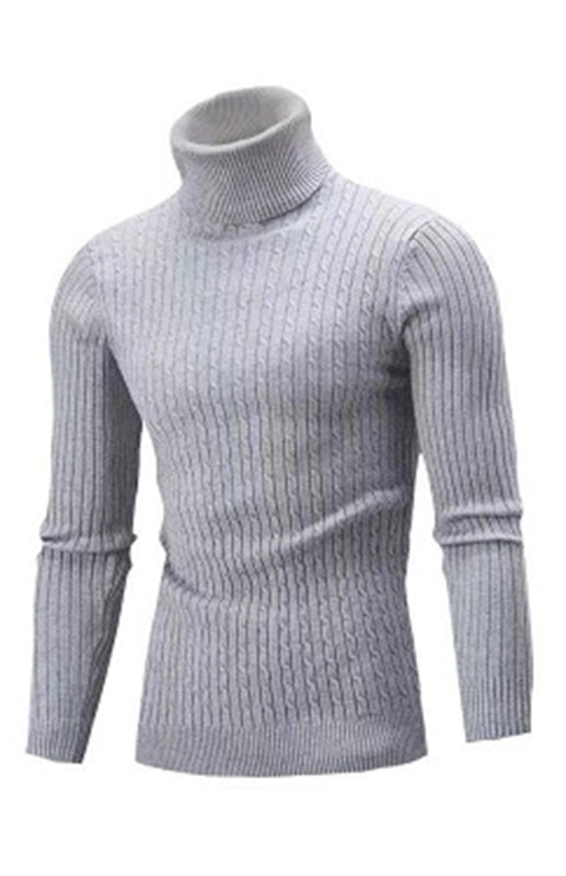 Classic Long Sleeve Turtleneck Sweater