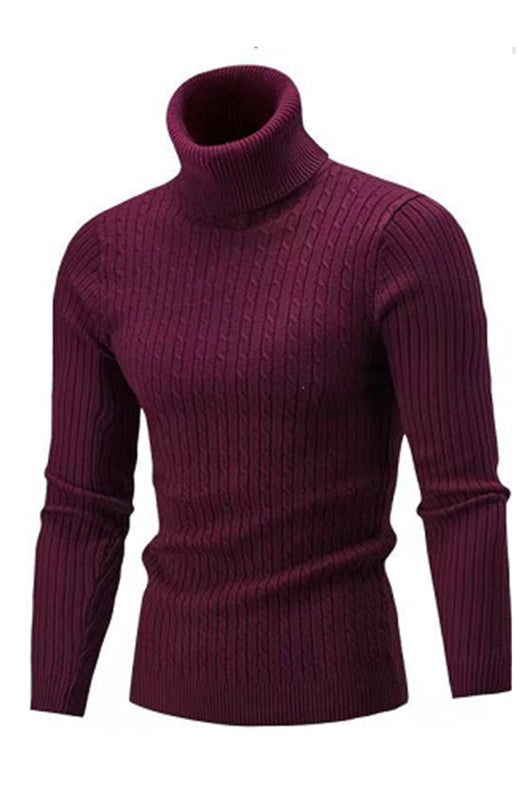 Classic Long Sleeve Turtleneck Sweater