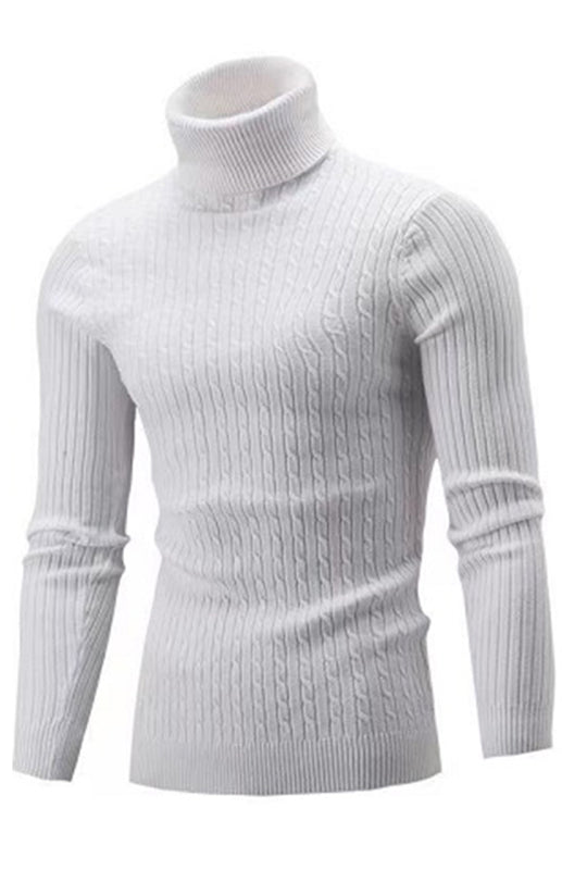 Classic Long Sleeve Turtleneck Sweater