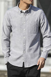 Men's Oxford Long Sleeve Casual Shirt