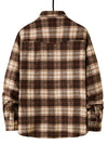 Plaid Woven Leisure Lapel Shirt