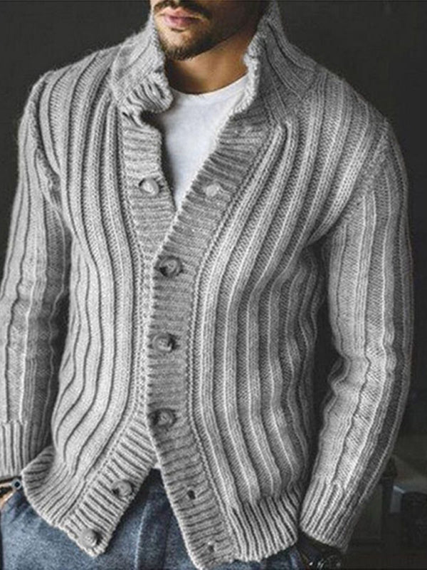 Casual Knit Sweater Jacket