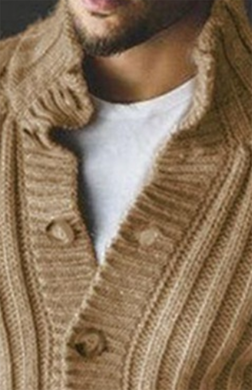 Casual Knit Sweater Jacket