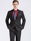 Lapel Collar Long Sleeve Woven Blazer with Welt Pocket