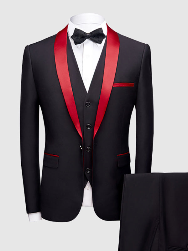 Stylish Lapel Collar Formal Suit