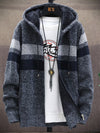 Fleece Cardigan Hooded Sweater Jacket