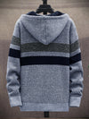 Fleece Cardigan Hooded Sweater Jacket