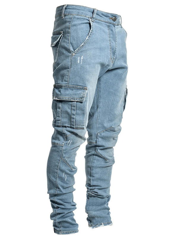 Side Pocket Skinny Jeans