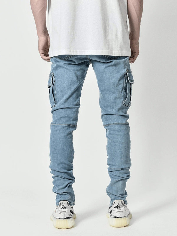 Side Pocket Skinny Jeans