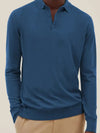 Long Sleeve Casual Top Polo Shirt