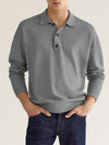 Long Sleeve Casual Top Polo Shirt