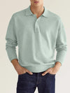 Long Sleeve Casual Top Polo Shirt