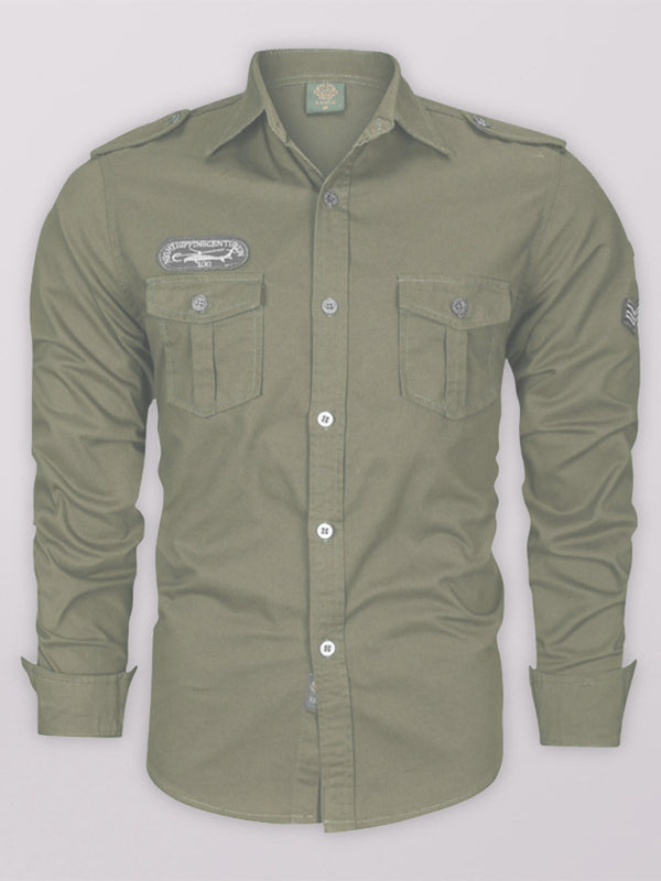 Cotton Long Sleeve Shirt