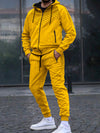 Honeycomb Hooded Casual Tracksuit