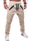 Zipped Casual Pants