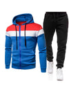 Color Block Hooded Tracksuit