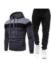 Color Block Hooded Tracksuit