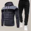 Color Block Hooded Tracksuit