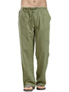 Men's Woven Linen Casual Pants