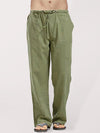 Men's Woven Linen Casual Pants