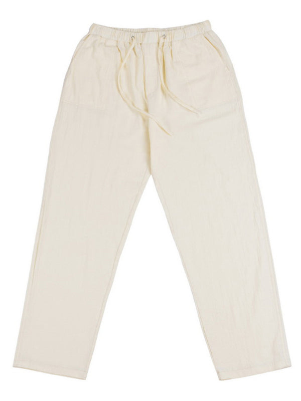 Men's Woven Linen Casual Pants