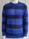 Striped Round Neck Knitted Sweater