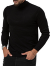 Simple Collared Long-sleeve T-shirt