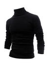 Simple Collared Long-sleeve T-shirt