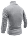 Simple Collared Long-sleeve T-shirt