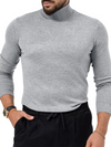 Simple Collared Long-sleeve T-shirt