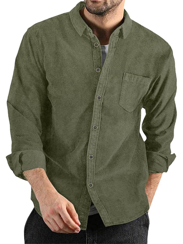 Casual Corduroy Shirt