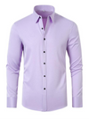 Non-Iron Wrinkle-Resistant Long-Sleeve Shirt