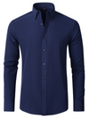 Non-Iron Wrinkle-Resistant Long-Sleeve Shirt