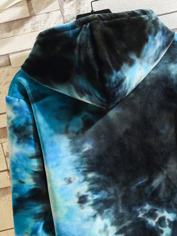 Tie-Dye Padded Sweatshirt